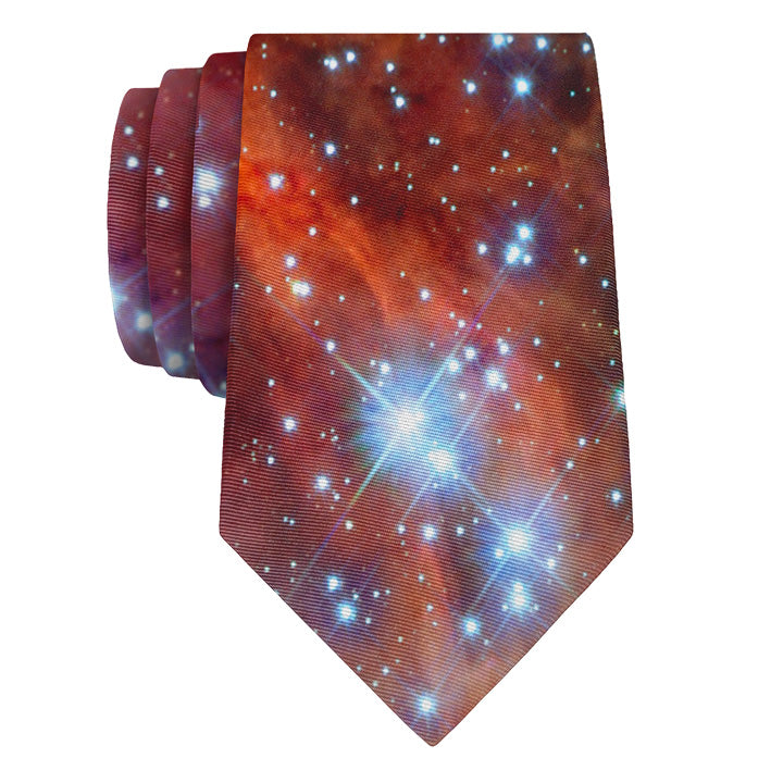 Stars Collide Necktie - Rolled - Knotty Tie Co.