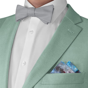 Stars Collide Pocket Square - Matching Bow Tie - Knotty Tie Co.