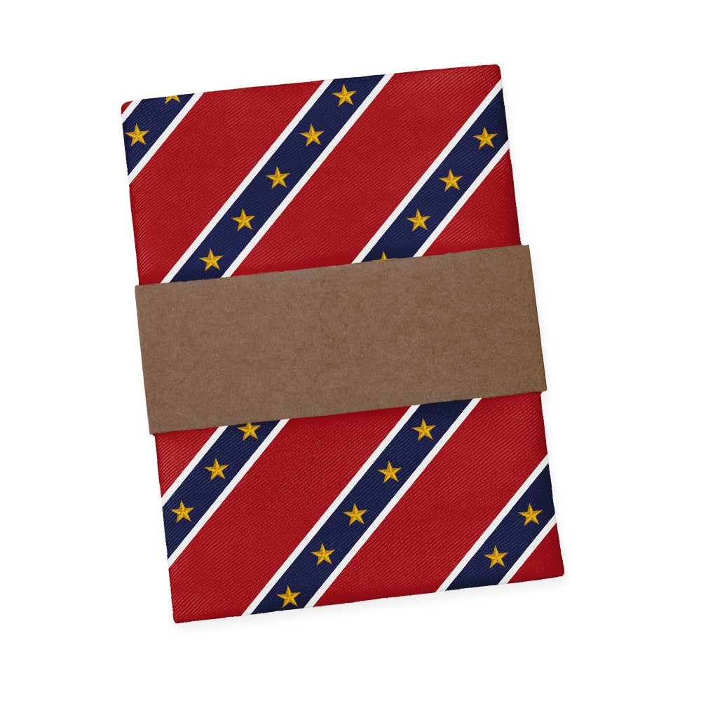 Stars in Stripes Pocket Square - Packaging - Knotty Tie Co.