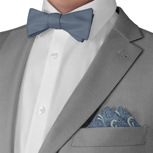 Stellar Pocket Square - Matching Bow Tie - Knotty Tie Co.