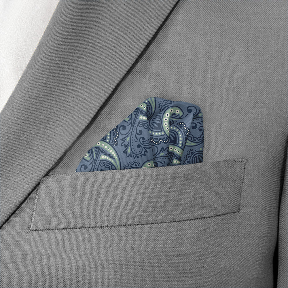 Stellar Pocket Square - Wave Fold - Knotty Tie Co.