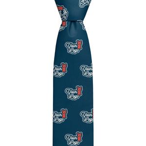 Custom Step & Repeat 1 Logo Tie