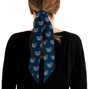 Step & Repeat 1 Hair Pony Tail Logo Scarf - Knotty Tie Co.