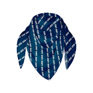 Step & Repeat 3 Square Chiffon Logo Scarf - Knotty Tie Co.