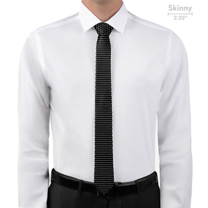 Stitch Geometric Necktie - Skinny - Knotty Tie Co.
