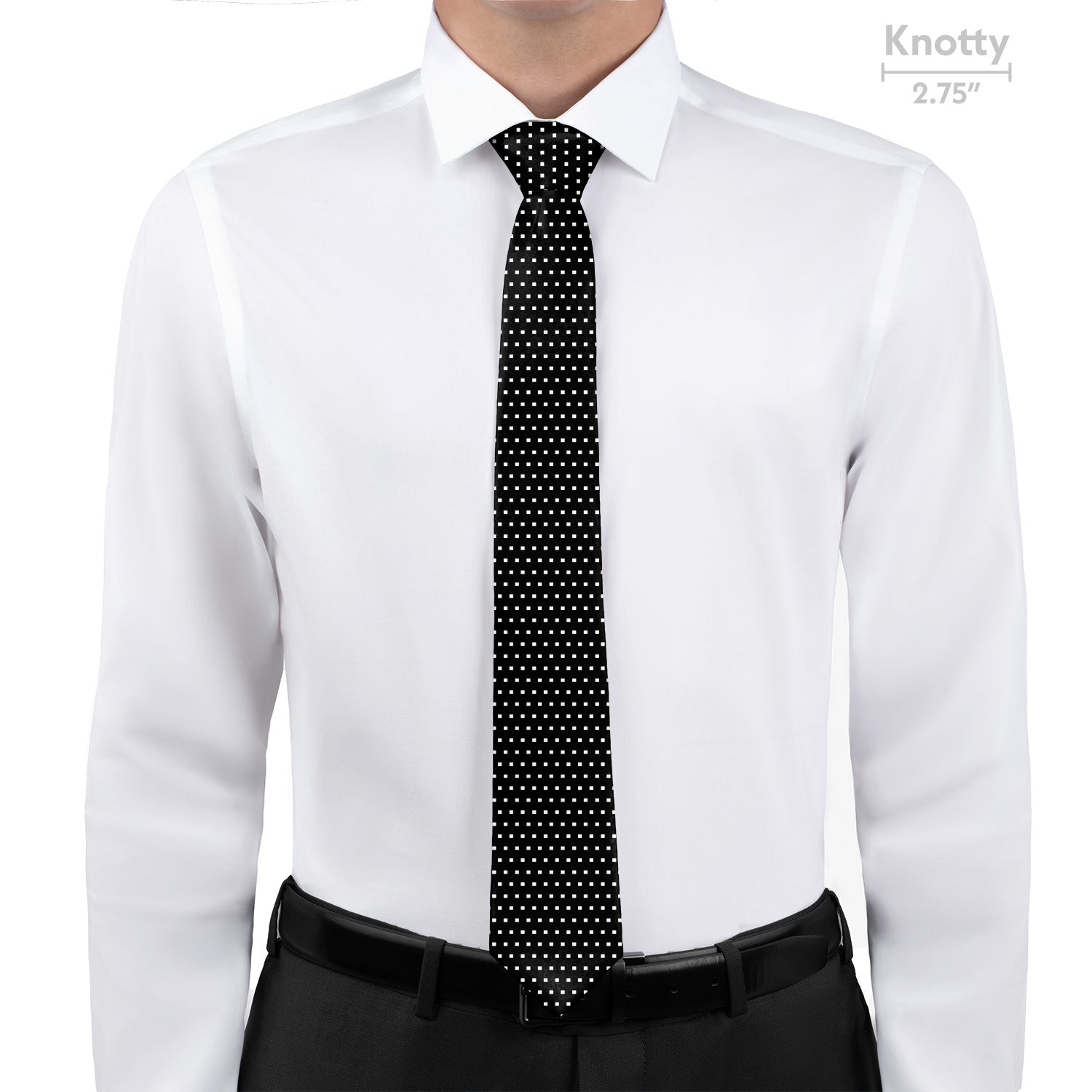Stitch Geometric Necktie - Knotty - Knotty Tie Co.