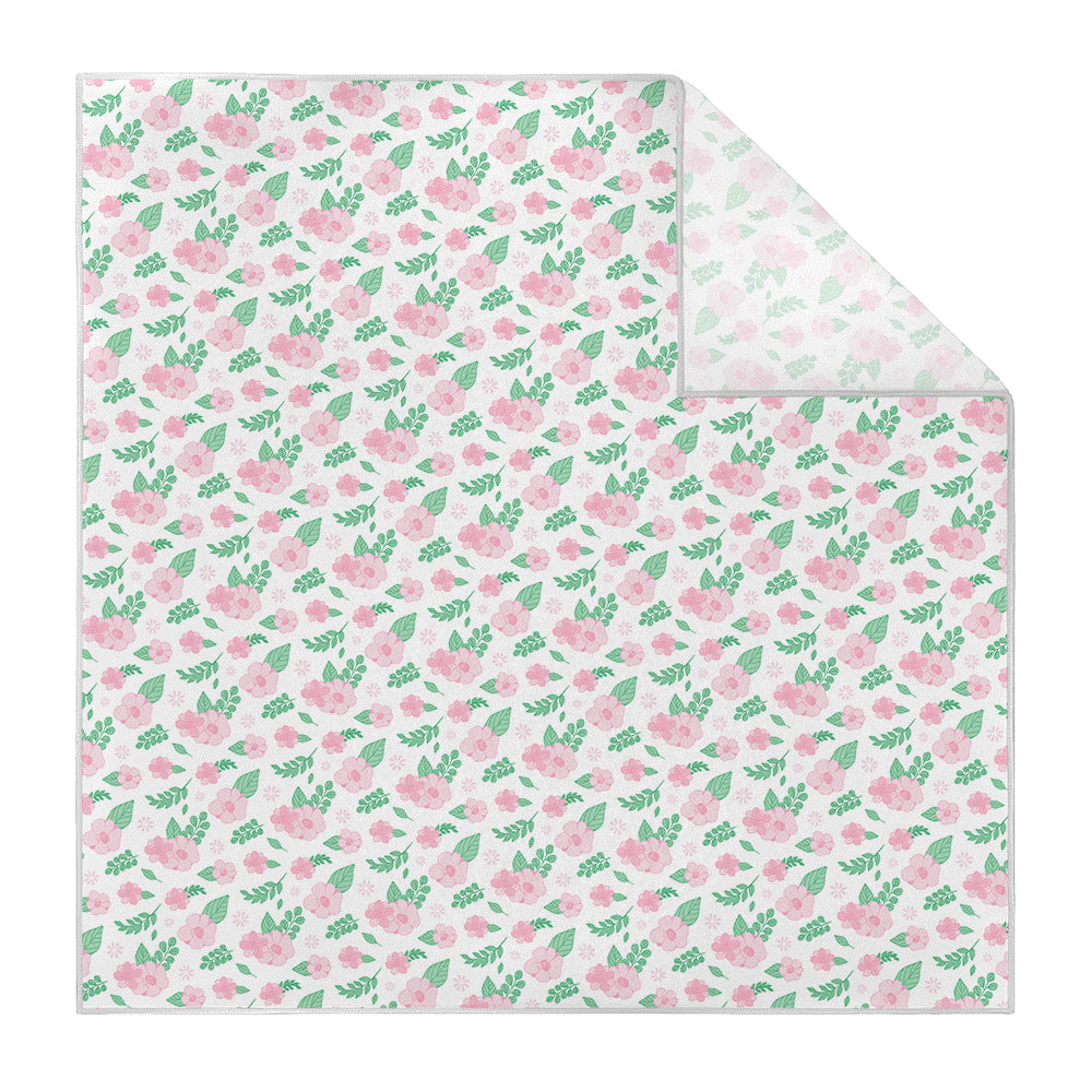 Sugar Floral Pocket Square - Printed - Knotty Tie Co.