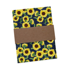 Sunflower Floral Pocket Square - Packaging - Knotty Tie Co.