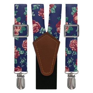 Sylvan Floral Suspenders - Main View - Knotty Tie Co.