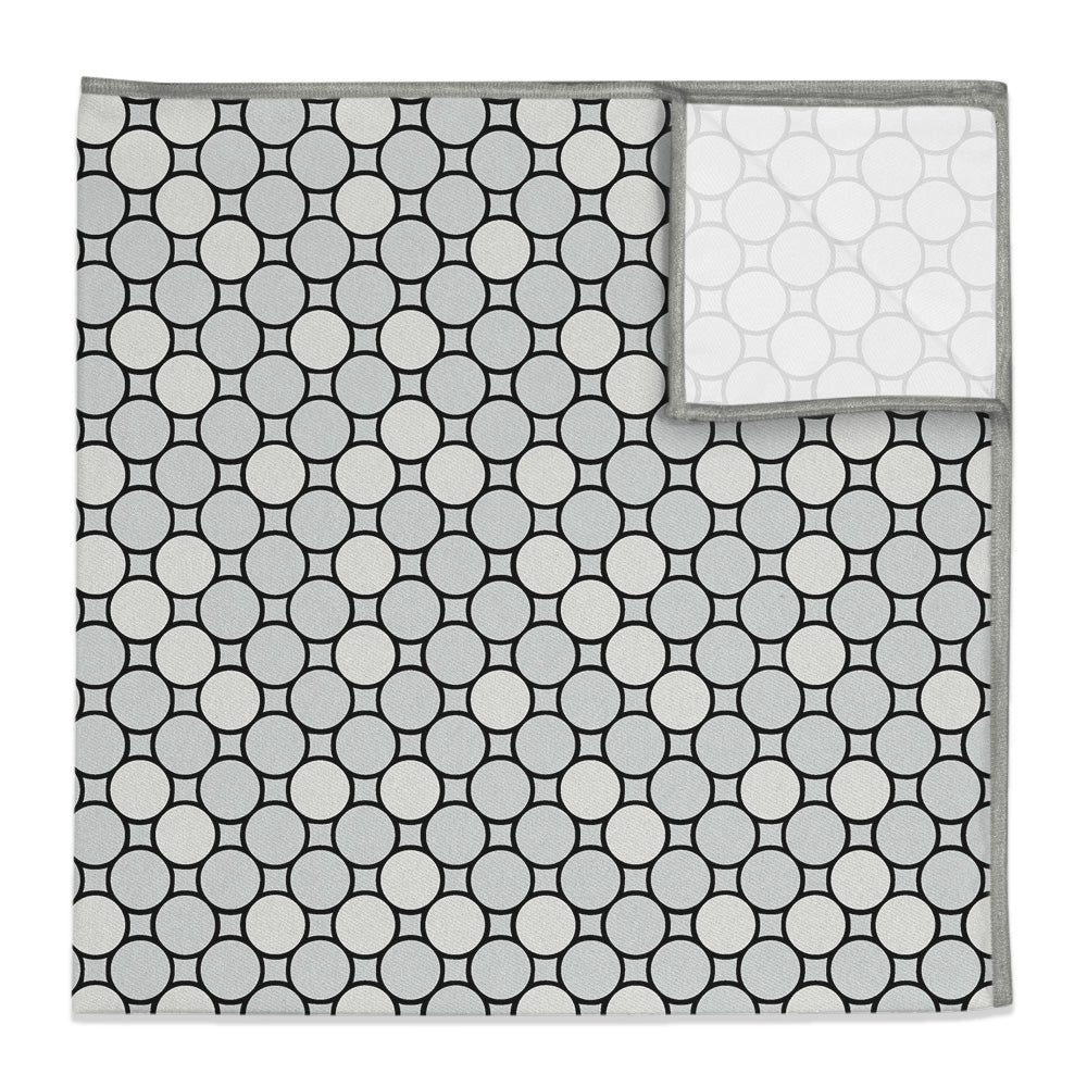 Syracuse Dots Pocket Square - 12" Square - Knotty Tie Co.