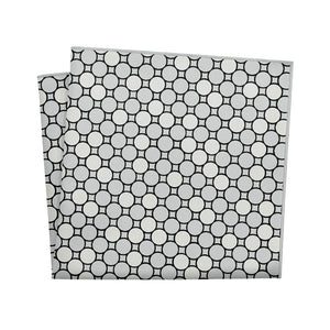 Syracuse Dots Pocket Square - 12" Square - Knotty Tie Co.