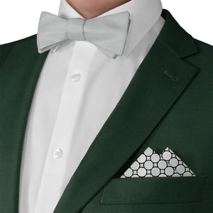 Syracuse Dots Pocket Square - Matching Bow Tie - Knotty Tie Co.