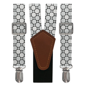 Syracuse Dots Suspenders - Main View - Knotty Tie Co.