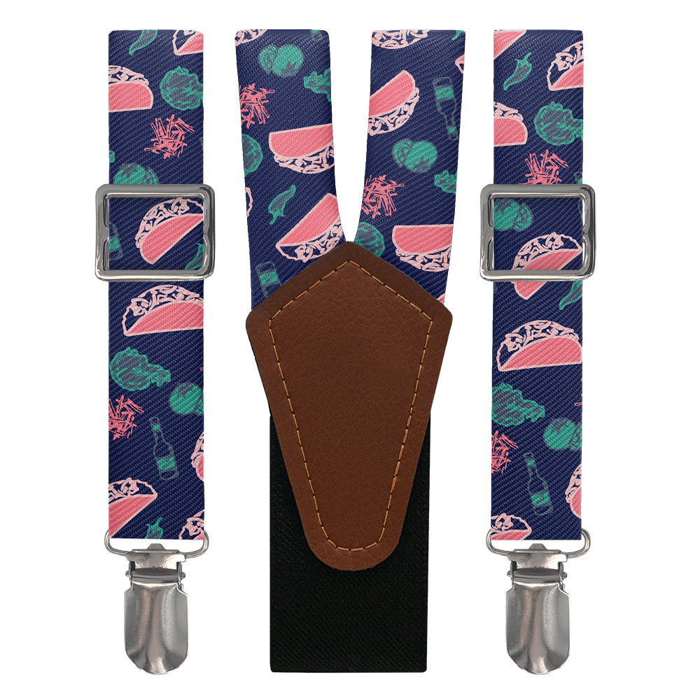 Taco Tuesday Suspenders - Main View - Knotty Tie Co.