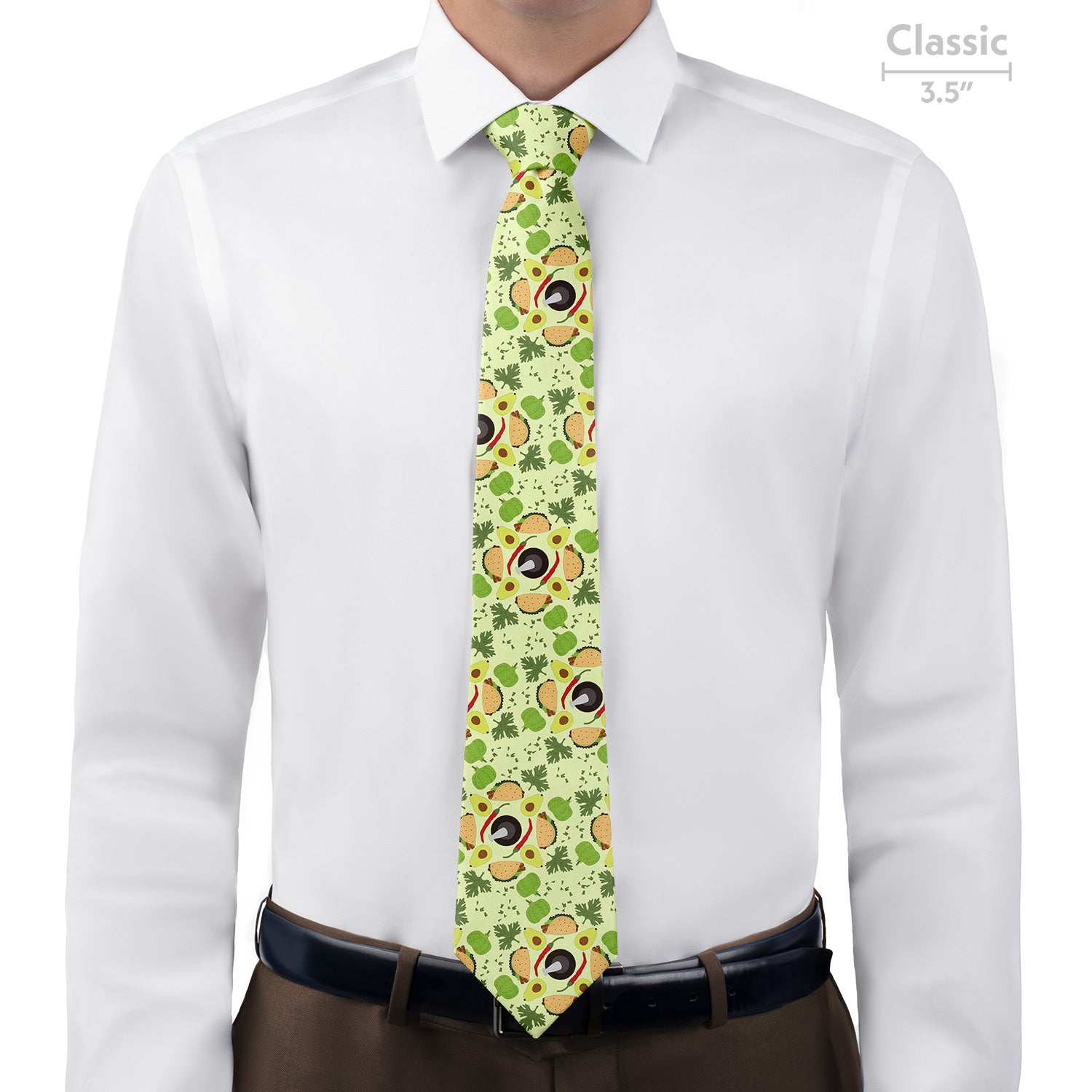 Tacos! Tacos! Tacos! Necktie - Classic 3.5" -  - Knotty Tie Co.