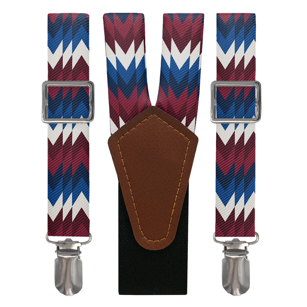 Takeoff Geometric Suspenders - Main View - Knotty Tie Co.