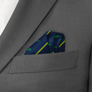 Tank You Pocket Square - Wave Fold - Knotty Tie Co.