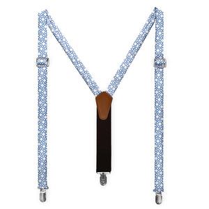 Thorndale Geometric Suspenders - Full Front View - Knotty Tie Co.