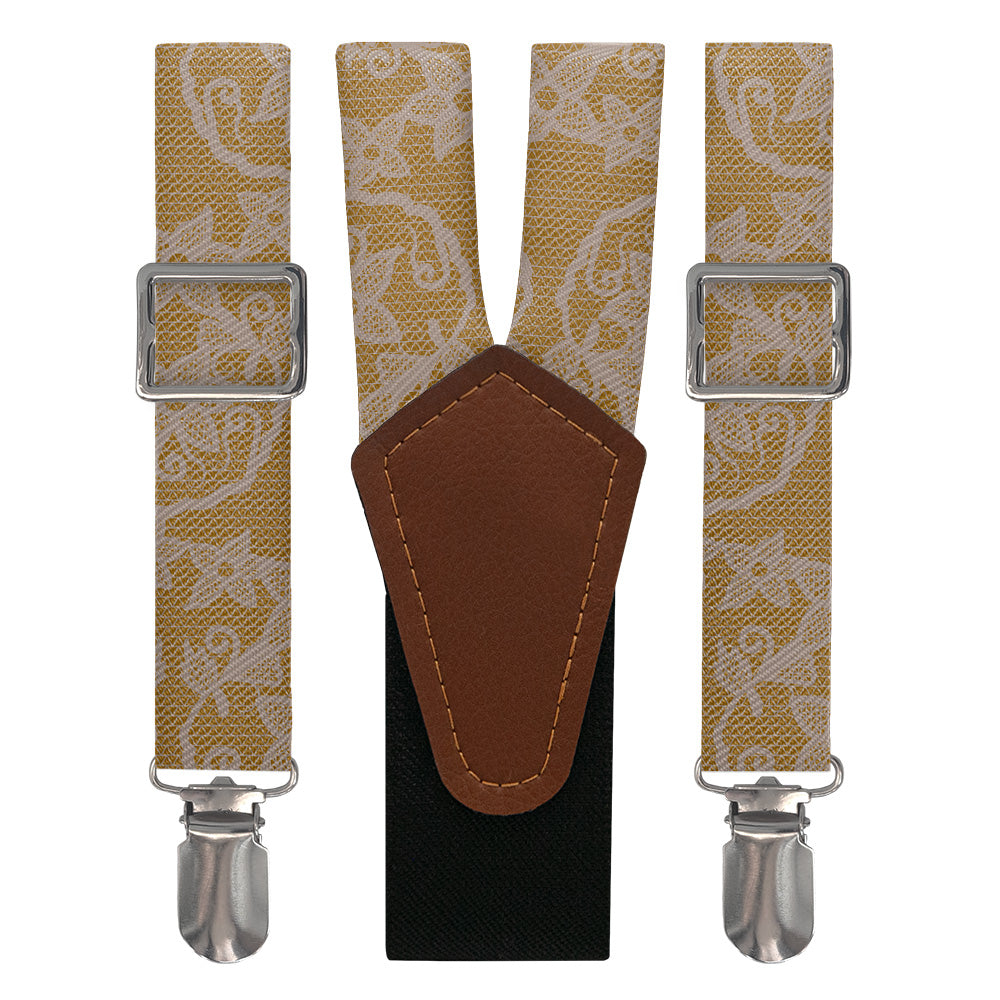 Threadwork Floral Suspenders - Main View - Knotty Tie Co.