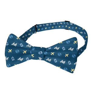 Traveling With Friends Bow Tie - Adult Standard Self-Tie 14-18" - Knotty Tie Co.