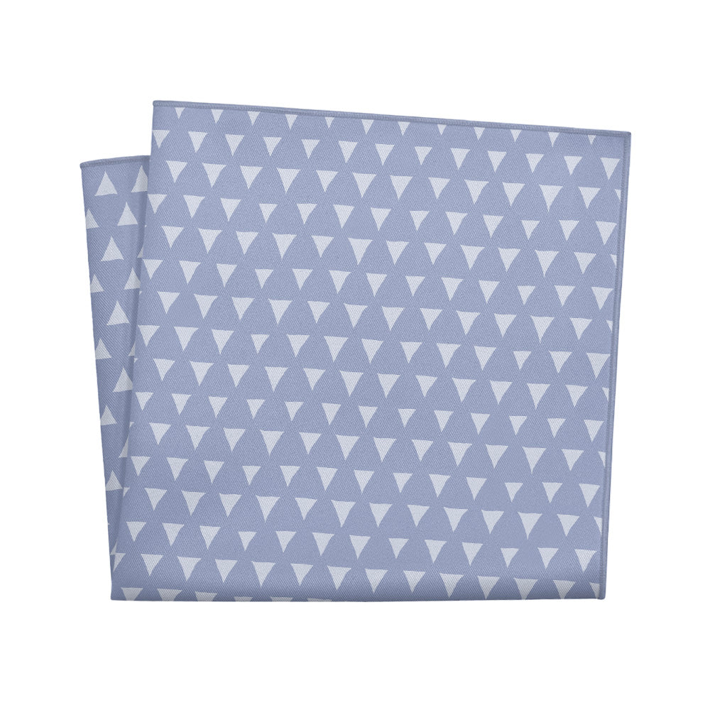 Tri Geo Pocket Square - 12" Square - Knotty Tie Co.