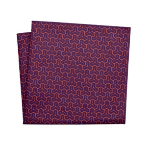 Triad Geo Pocket Square - 12" Square - Knotty Tie Co.