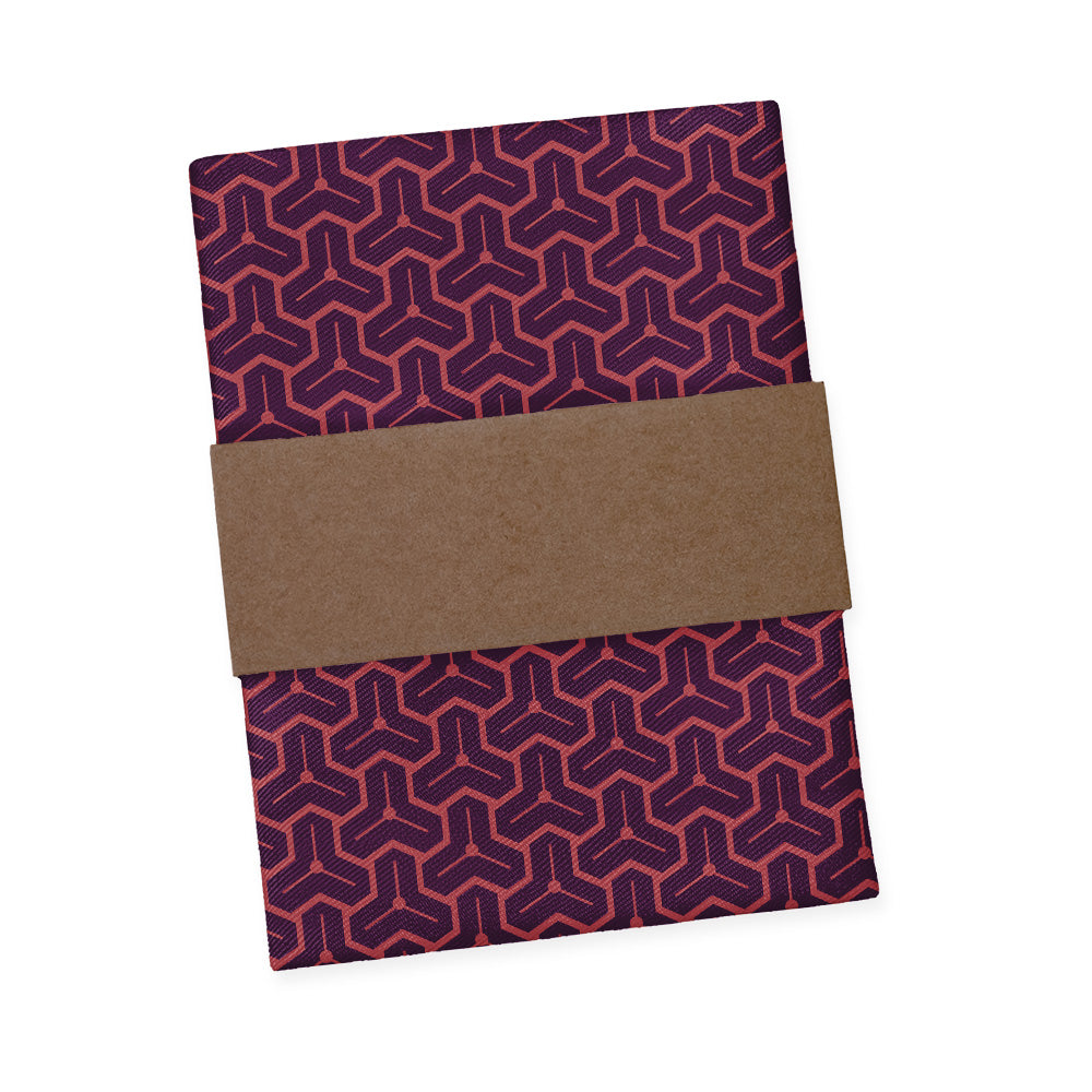 Triad Geo Pocket Square - Packaging - Knotty Tie Co.