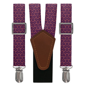 Triad Geo Suspenders - Main View - Knotty Tie Co.