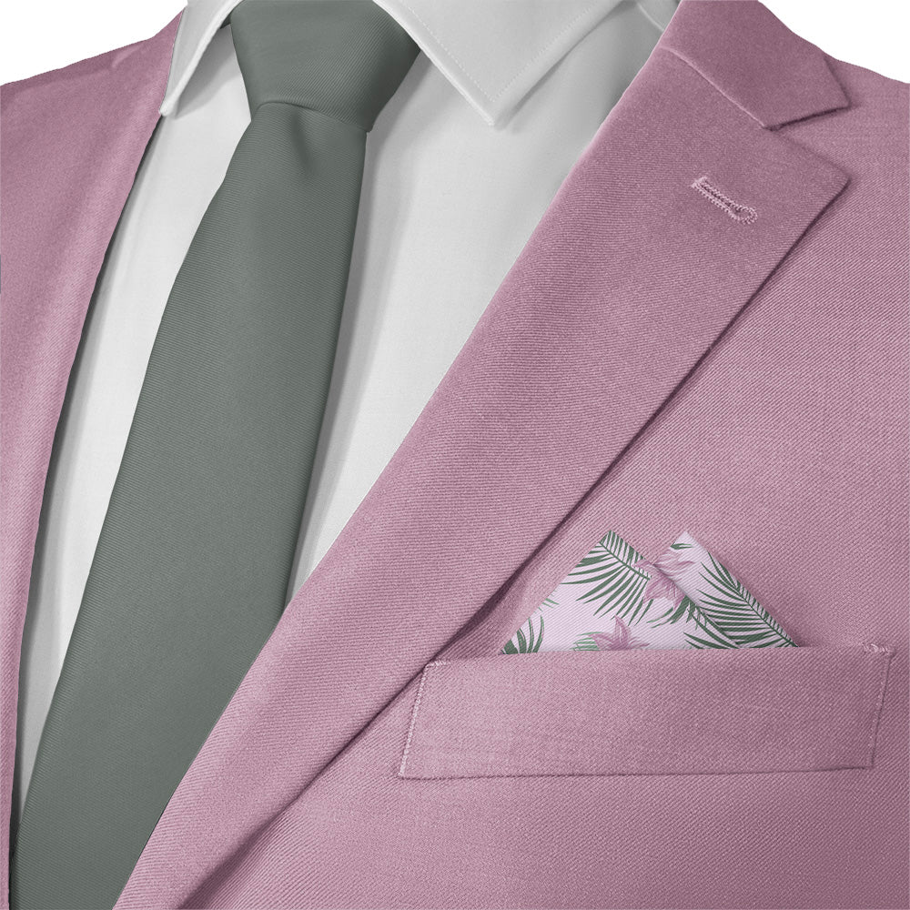 Tropical Blooms Pocket Square - 12" Square - Knotty Tie Co.