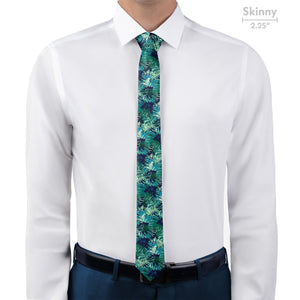 Tropics Floral Necktie - Skinny 2.25" -  - Knotty Tie Co.