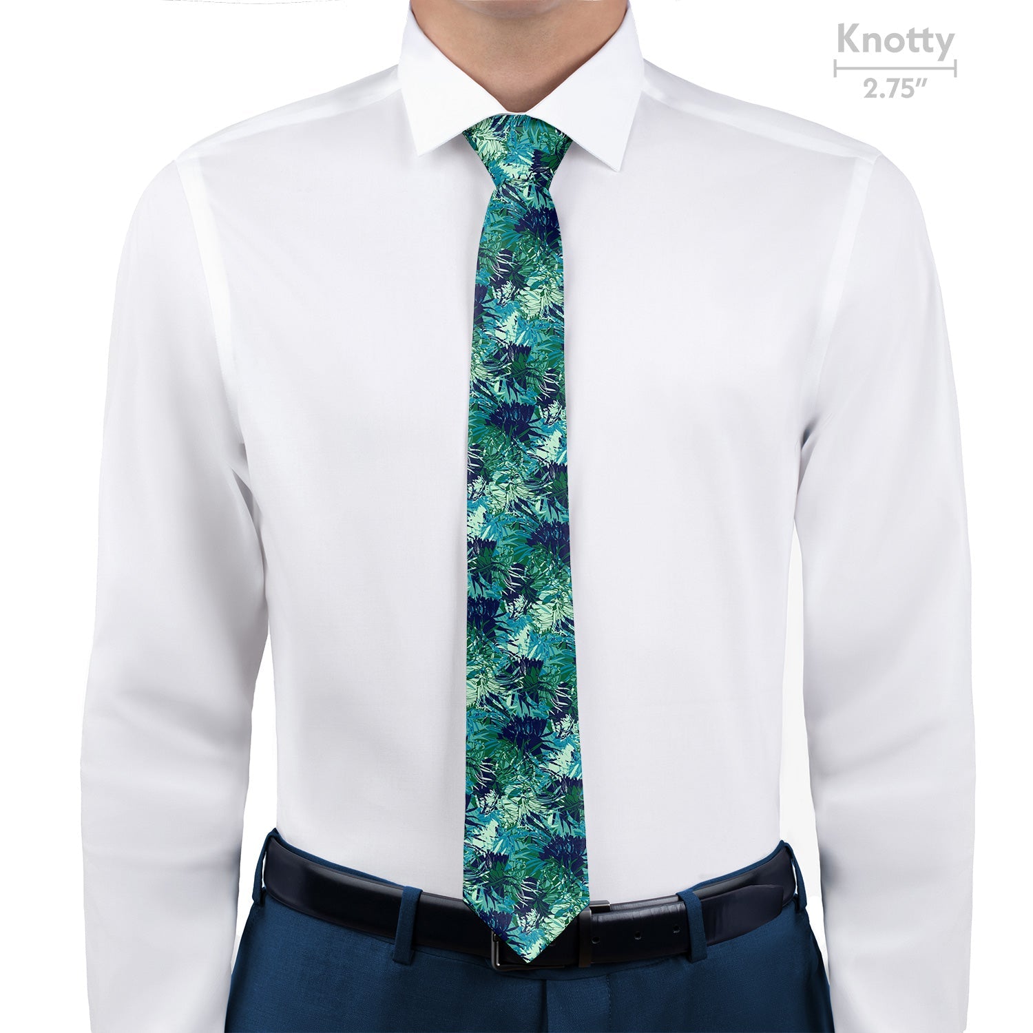 Tropics Floral Necktie -  -  - Knotty Tie Co.