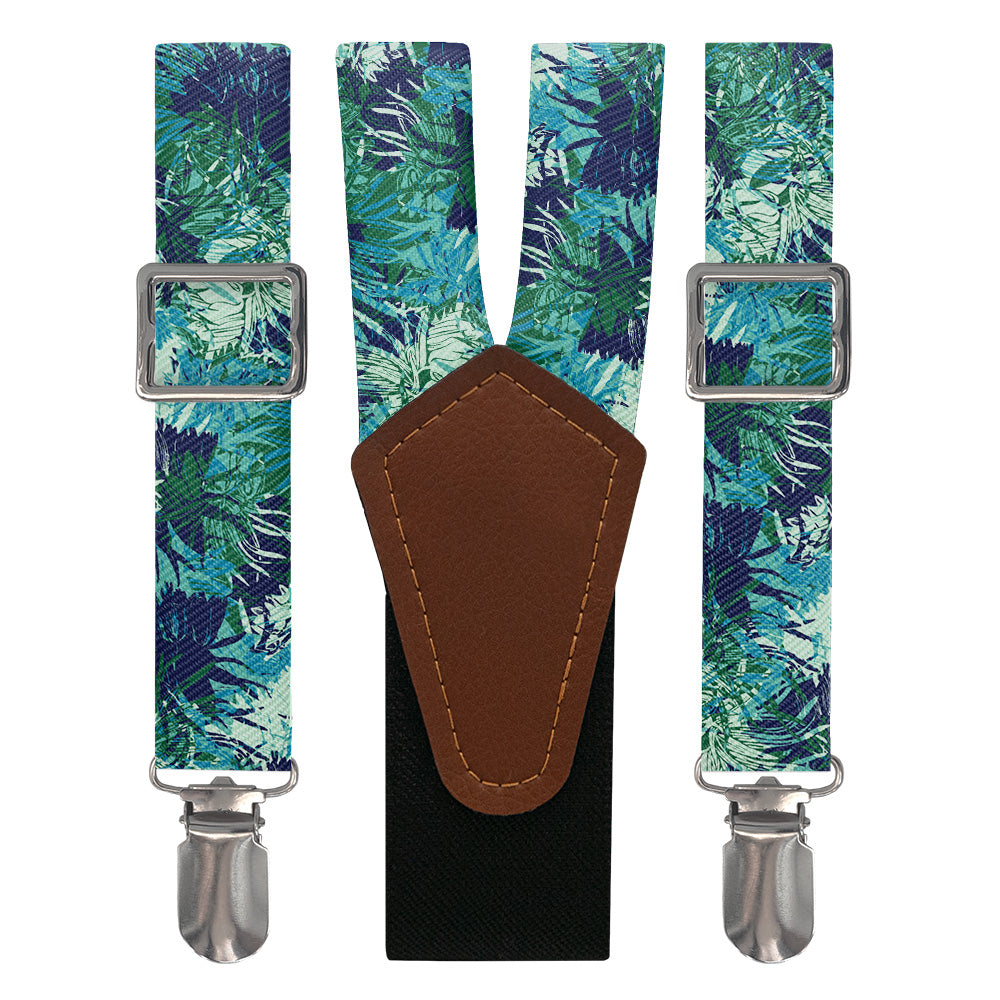 Tropics Floral Suspenders - Main View - Knotty Tie Co.