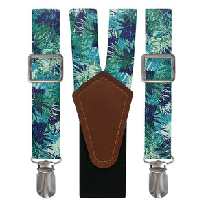 Tropics Floral Suspenders - Main View - Knotty Tie Co.