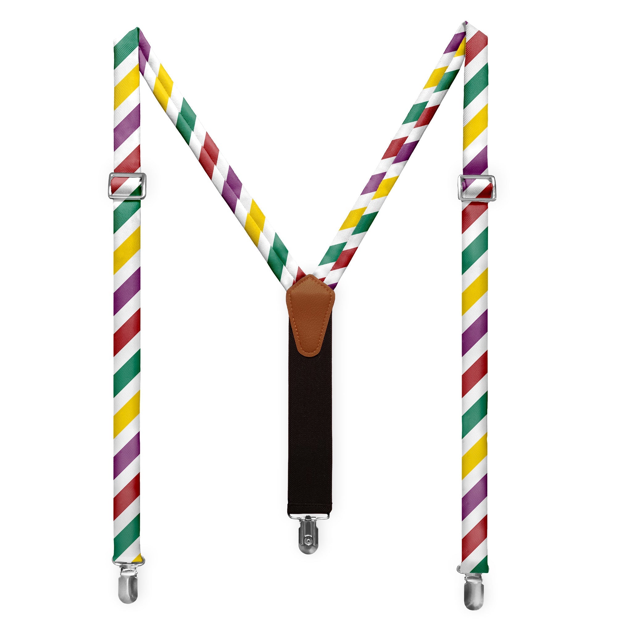 Tutti Frutti Suspenders - Full Front View - Knotty Tie Co.