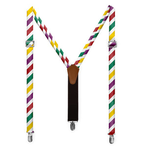 Tutti Frutti Suspenders - Full Front View - Knotty Tie Co.