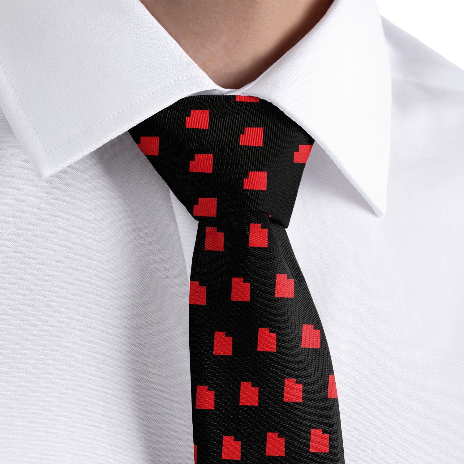 Utah State Outline Necktie - Rolled - Knotty Tie Co.