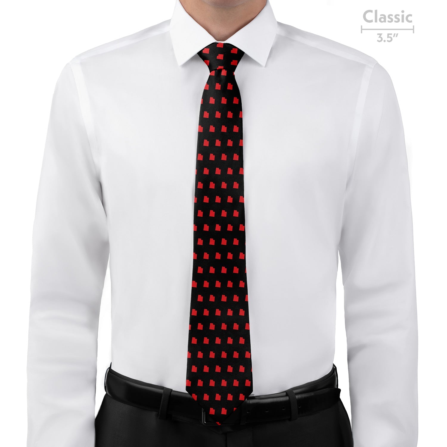 Utah State Outline Necktie - Classic - Knotty Tie Co.