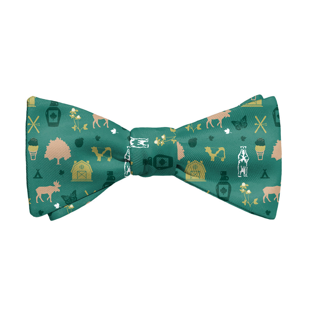 Vermont State Heritage Bow Tie - Adult Extra-Long Self-Tie 18-21" - Knotty Tie Co.