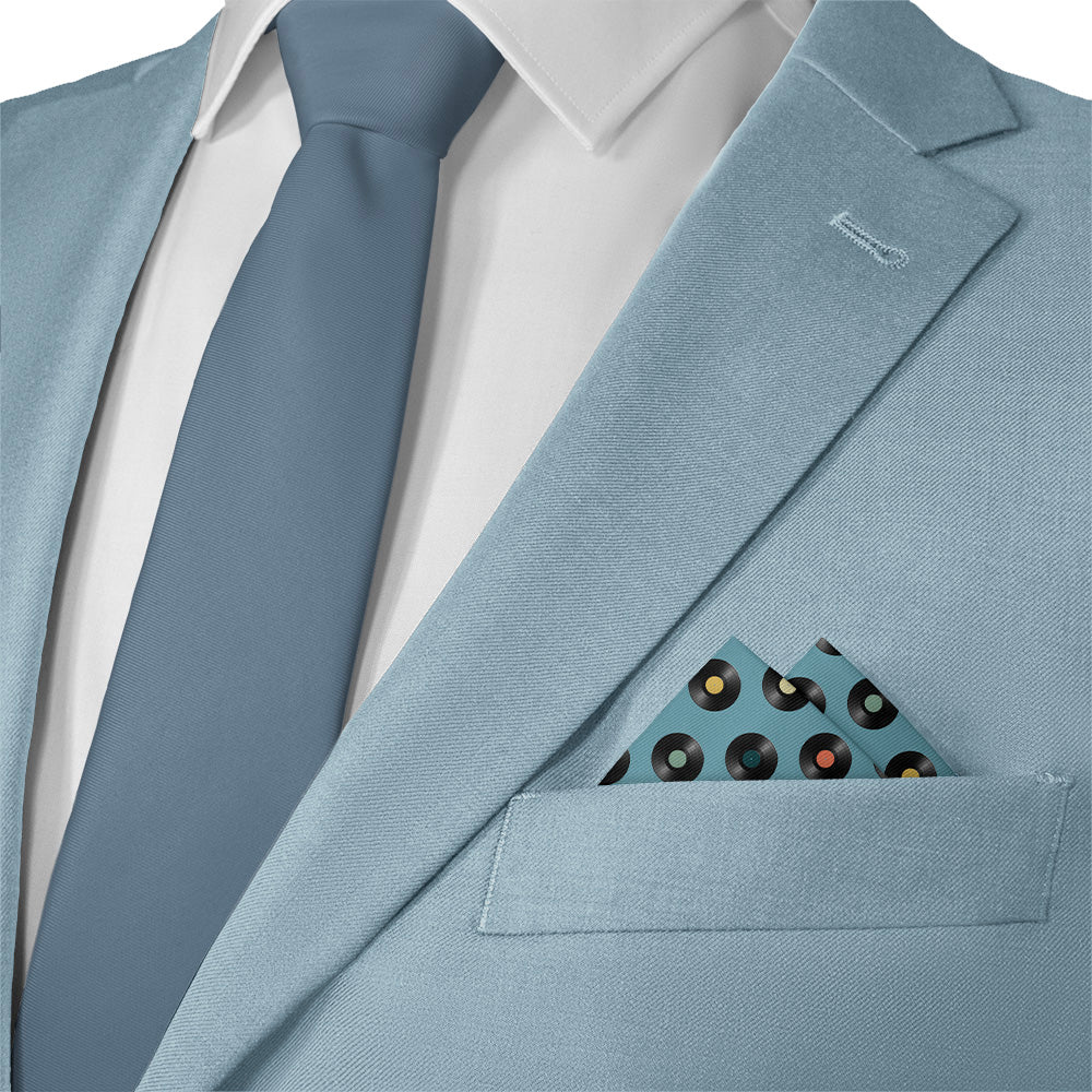 Vinyl Dots Pocket Square - 12" Square - Knotty Tie Co.