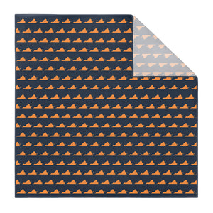 Virginia State Outline Pocket Square - Printed - Knotty Tie Co.