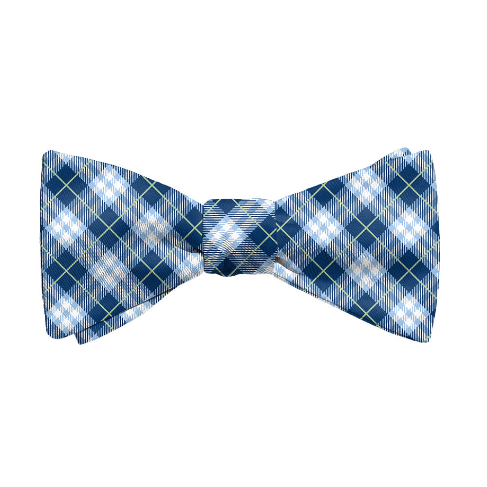 Waffle Plaid Bow Tie - Adult Extra-Long Self-Tie 18-21" - Knotty Tie Co.