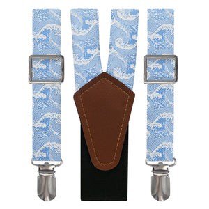 Waves Suspenders - Main View - Knotty Tie Co.