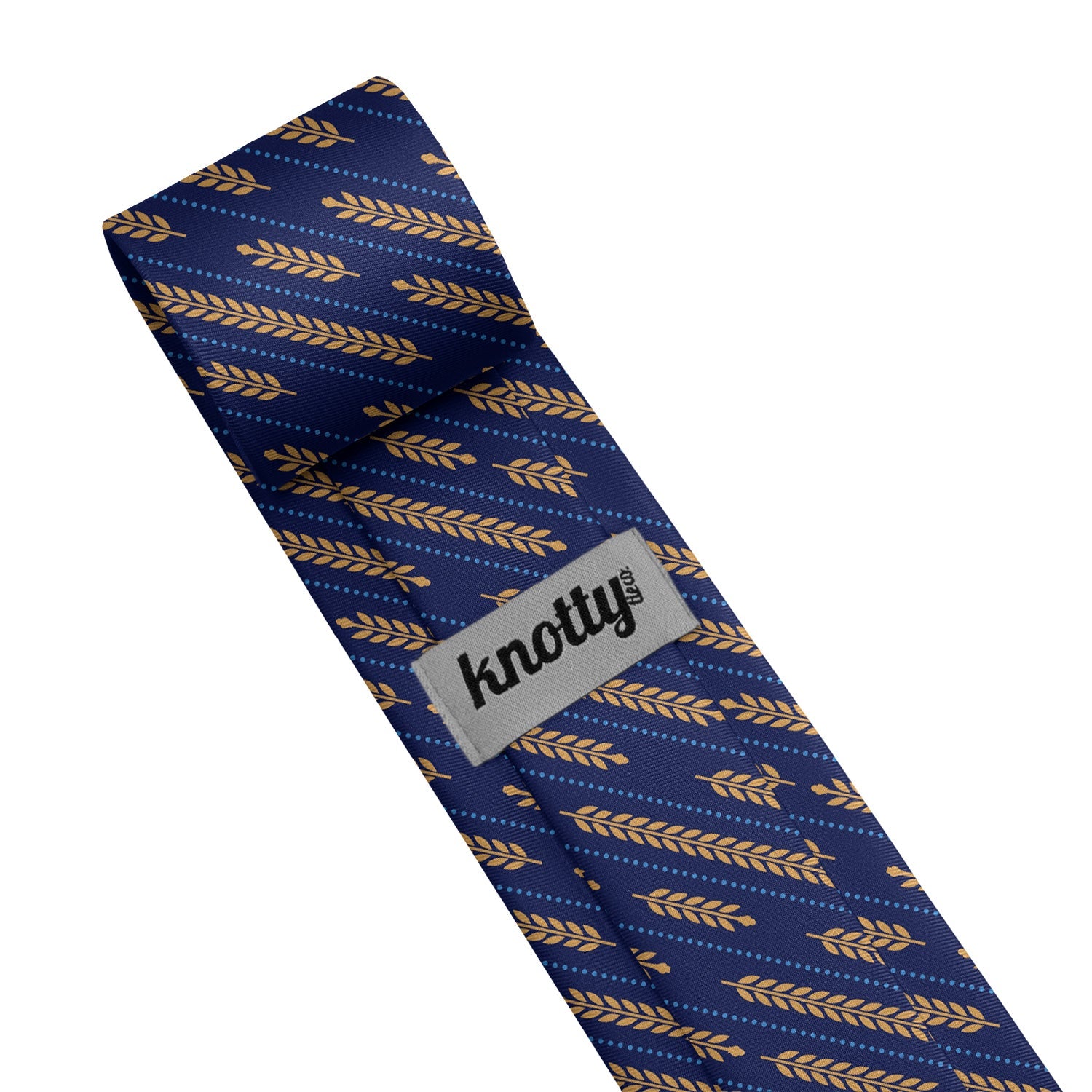 Wheat Necktie - Tag - Knotty Tie Co.