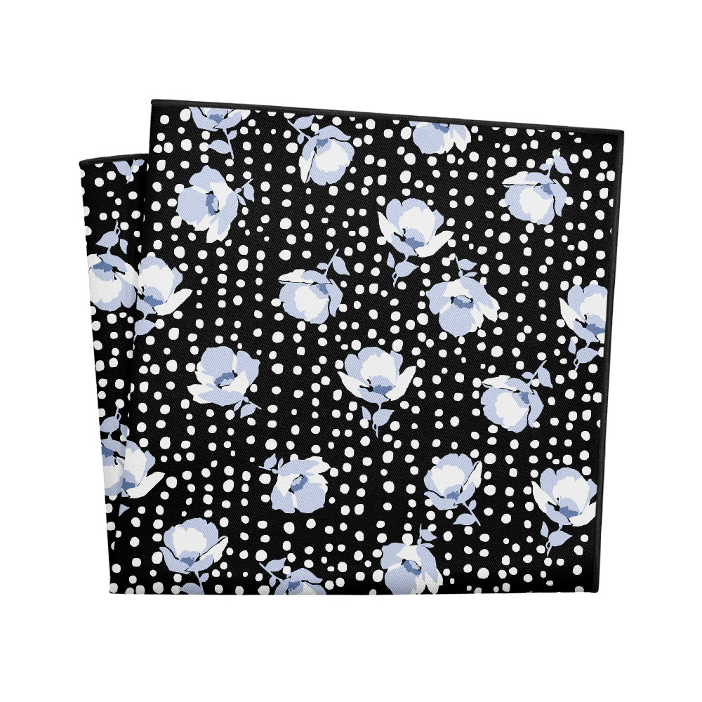 Whitman Floral Pocket Square - 12" Square - Knotty Tie Co.