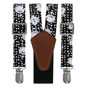 Whitman Floral Suspenders - Main View - Knotty Tie Co.