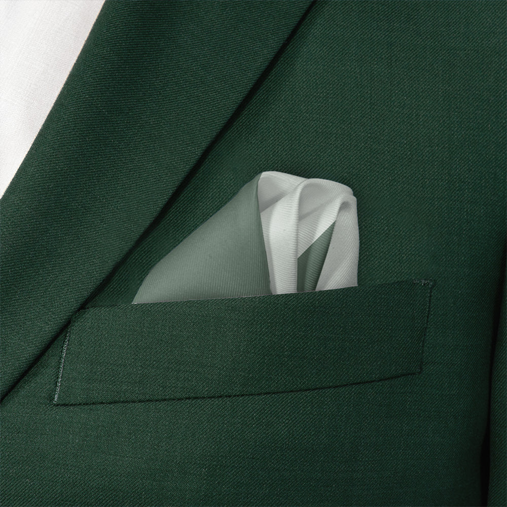 Wide Stripe Pocket Square - Wave Fold - Knotty Tie Co.