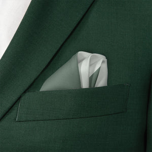 Wide Stripe Pocket Square - Wave Fold - Knotty Tie Co.