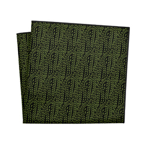 Willow Pocket Square - 12" Square - Knotty Tie Co.