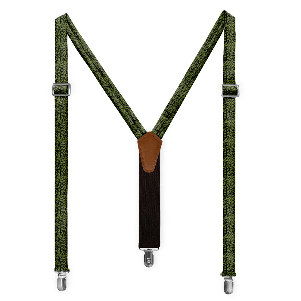 Willow Suspenders - Full Front View - Knotty Tie Co.