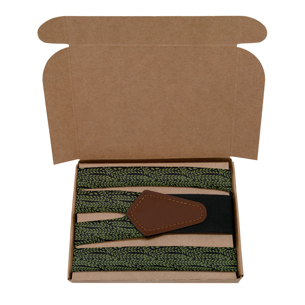 Willow Suspenders - Kraft Gift Box Packaging - Knotty Tie Co.